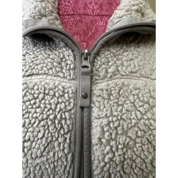 Free Country Gray Grey Soft Thick Fleece Zip-Up Vest 2 Zip Pockets Size XL - Picture 5 of 10